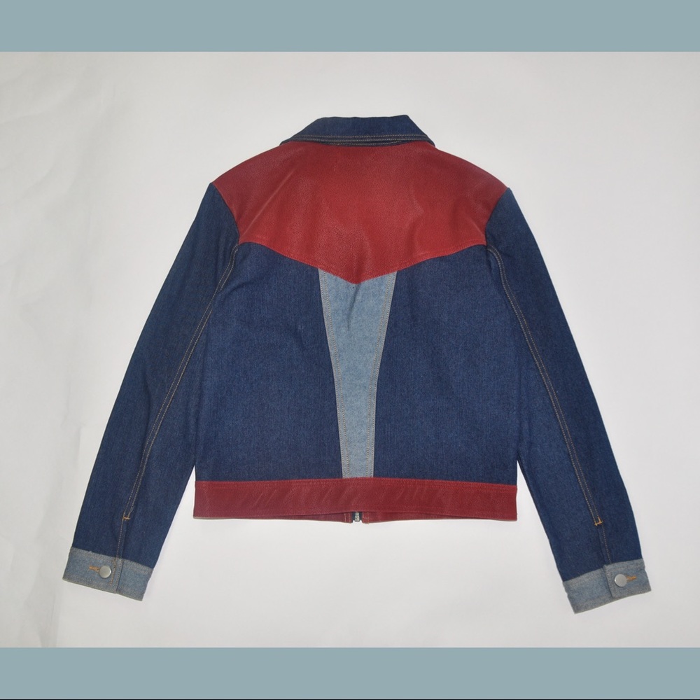 Urban Outfitters Denim n’ Suede Patchwork Jacket - Picture 3 of 4